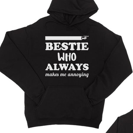 Details about   Best Babes BFF Matching Black Hoodies